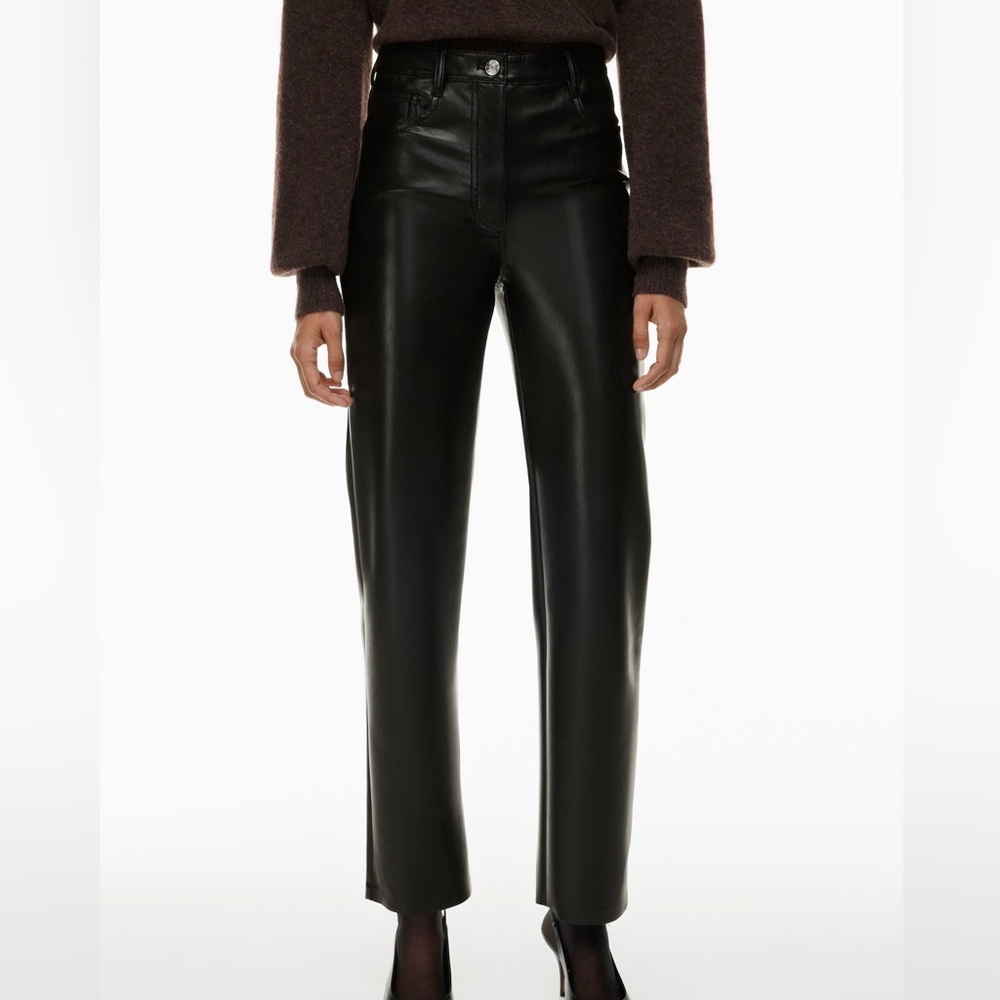 Aritzia Vegan Leather - The Melina™ Pant High-waisted Vegan Leather pants
